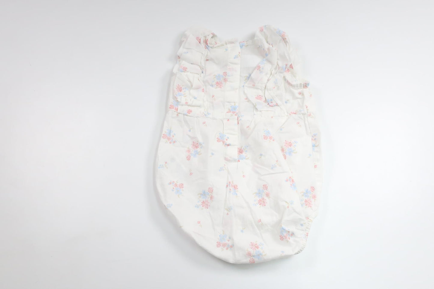 Geblümter Body von H&MM - Größe 68 - Weiß