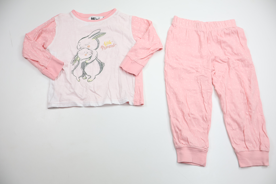 Tvådelad pyjamas från D6 Soul - Storlek 98/104 - Rosa