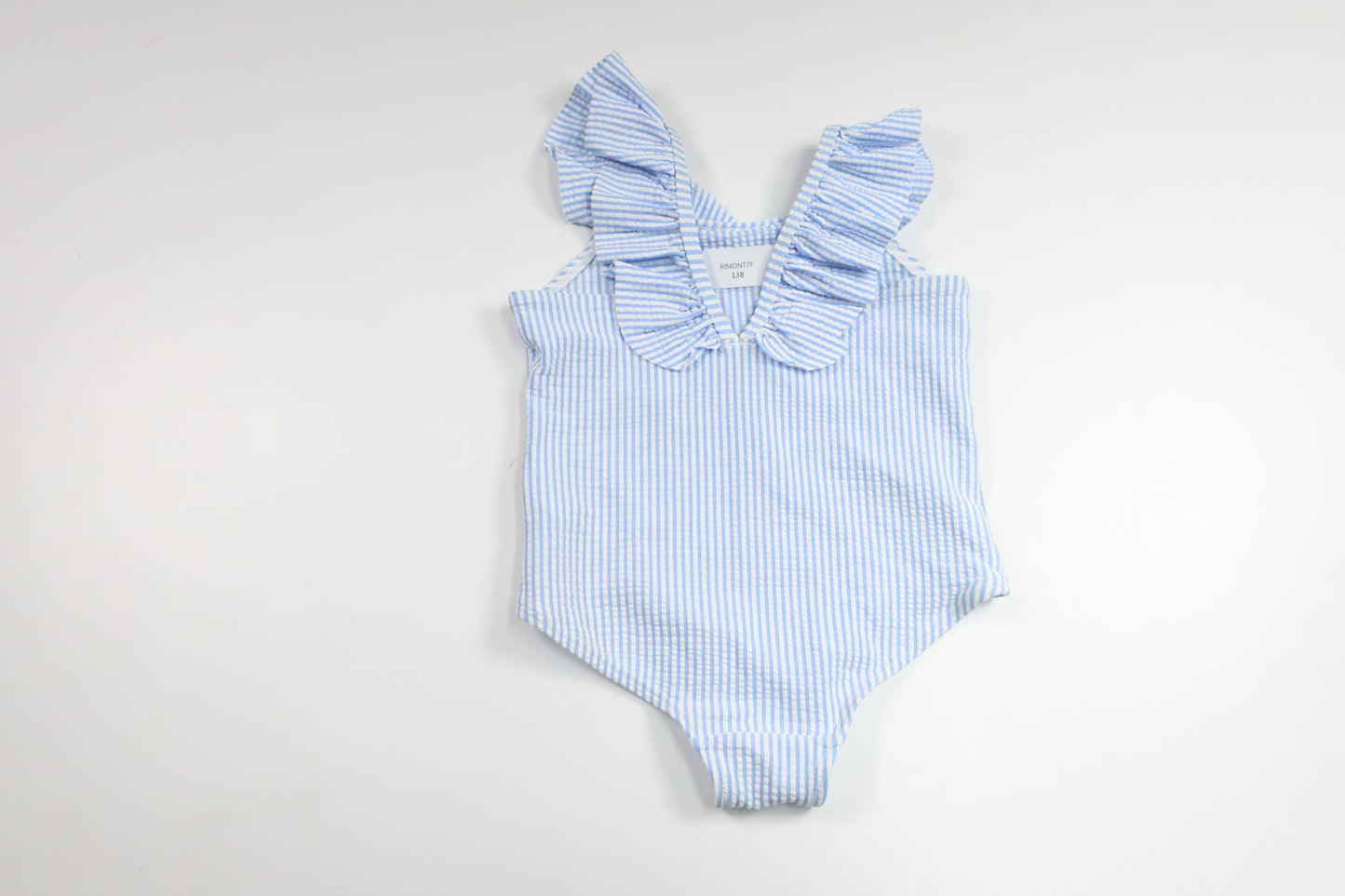 Gestreifter Badeanzug von H&MM - Größe 74/80 - Blau