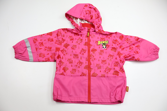 Regnjacka från Bamse by Lindex - Storlek 92 - Rosa