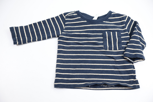 Striped sweater from Rikiki - Size 68 - Navy blue
