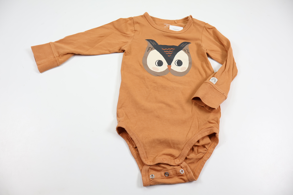 Bodysuit from Lindex - Size 80 - Orange