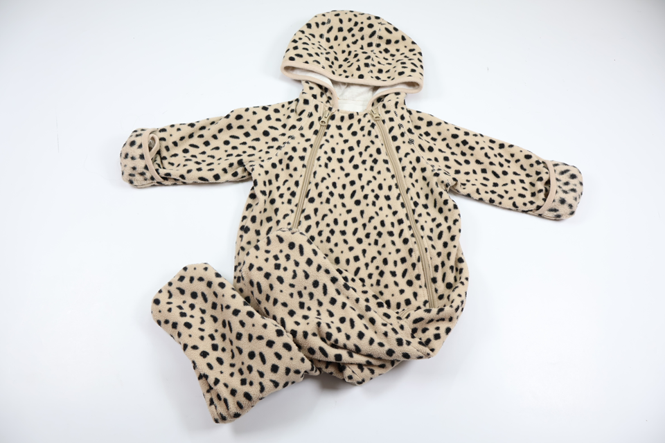 Fleece overall from Minimarket - Size 80 - Beige