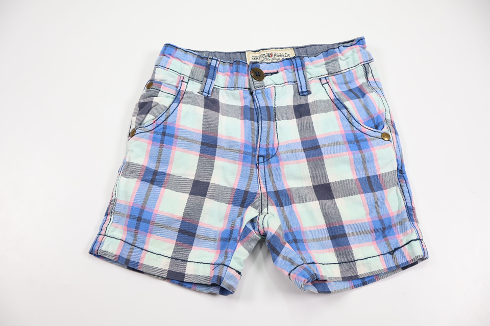 Checked shorts from Hampton Republic - Size 92 - Blue