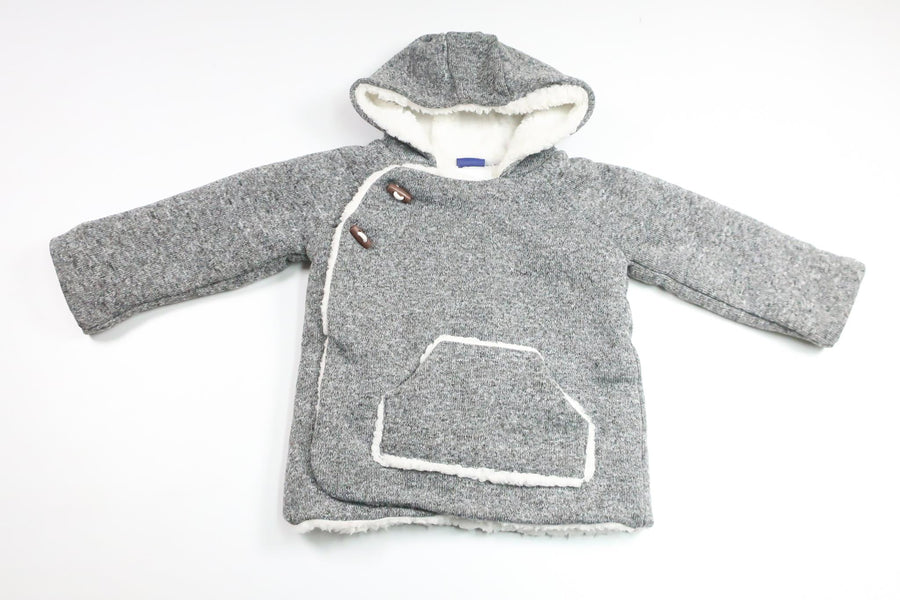Teddy lined jacket from Lupilu - Size 86/92 - Grey