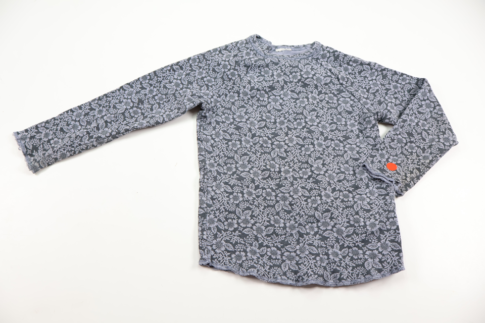 Floral top from H&M - Size 74 - Blue
