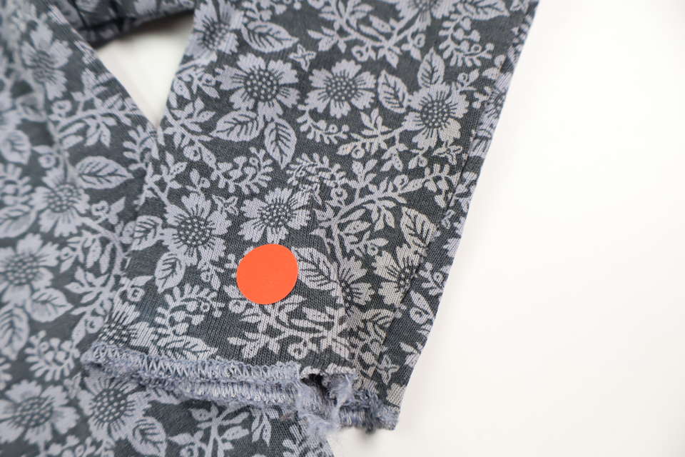 Floral top from H&M - Size 74 - Blue