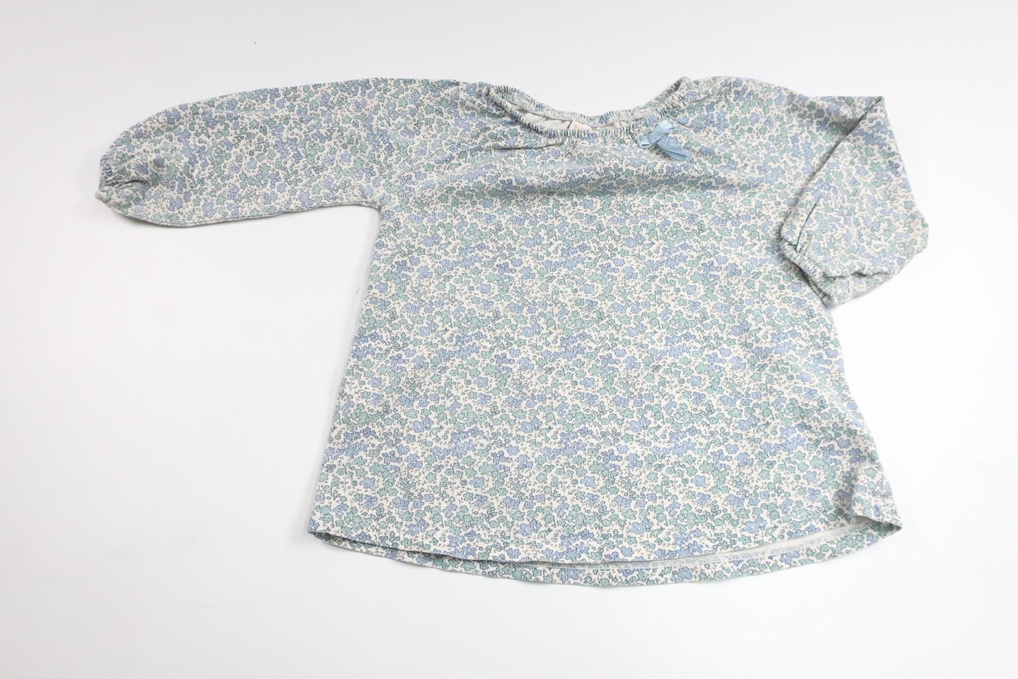 Floral dress from Lindex - Size 74 - Blue