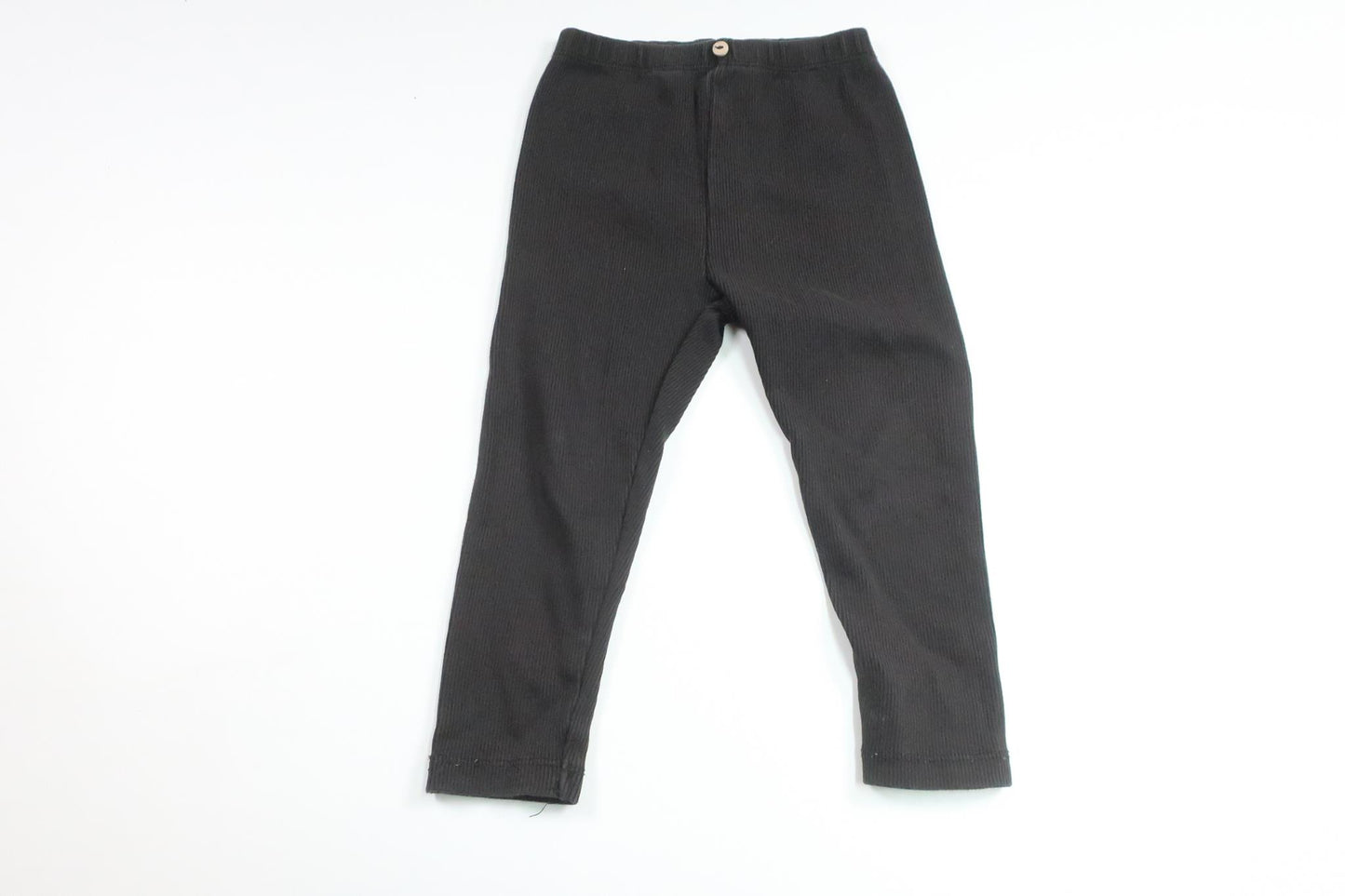 Ribbed trousers from Zara - Size 86/92 - Black