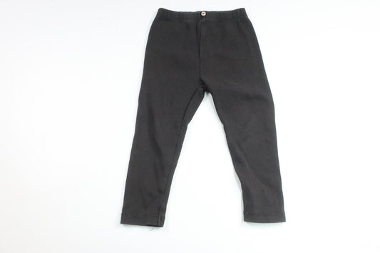 Ribbed trousers from Zara - Size 86/92 - Black