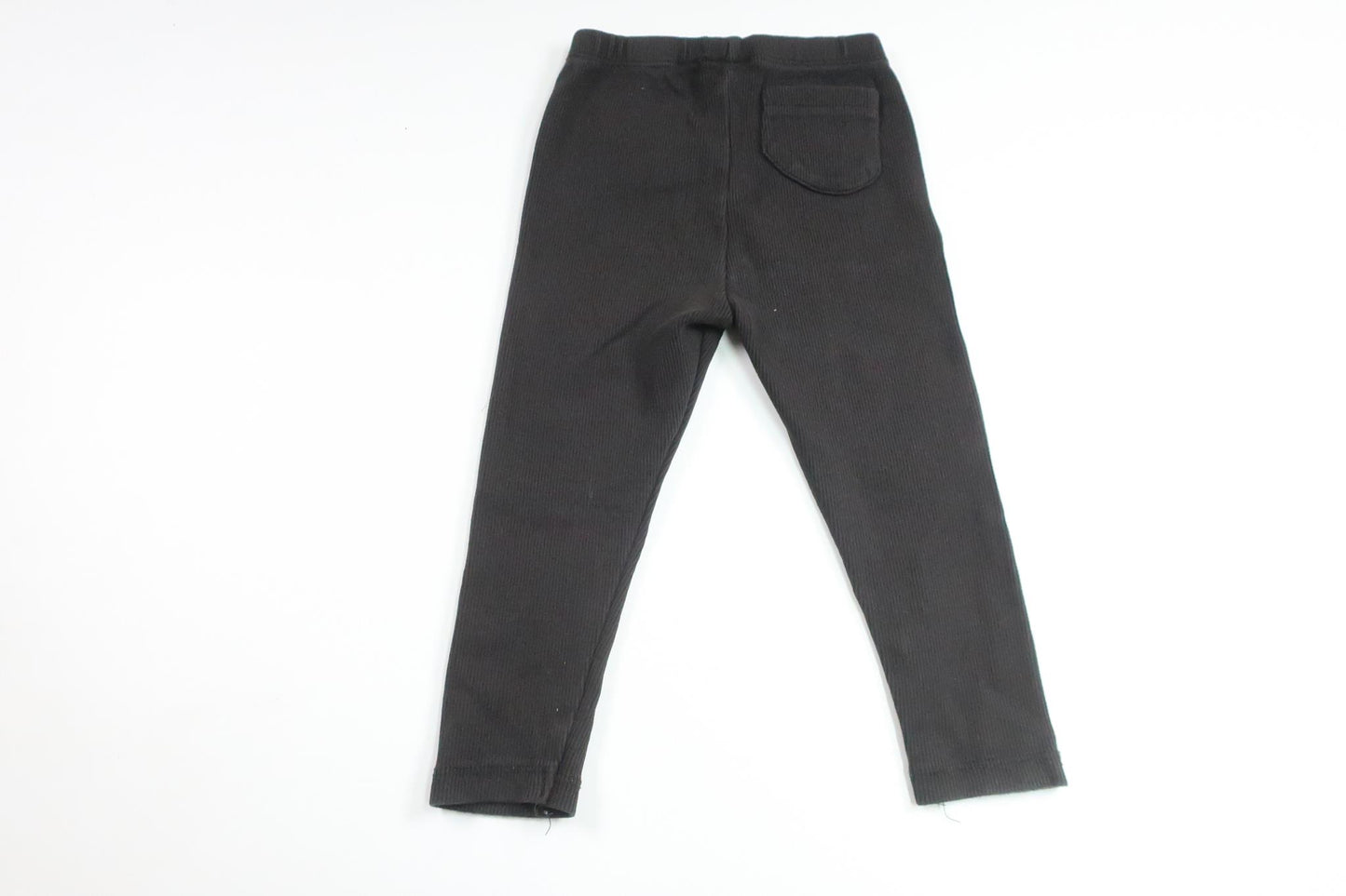 Ribbed trousers from Zara - Size 86/92 - Black