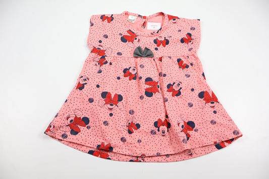 Tunic with Minnie from Jannicom - Size 104/110 - Pink