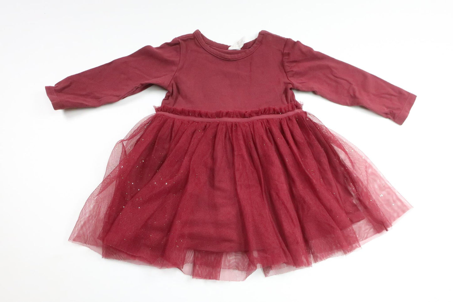 Tulle dress from H&M - Size 68 - Burgundy
