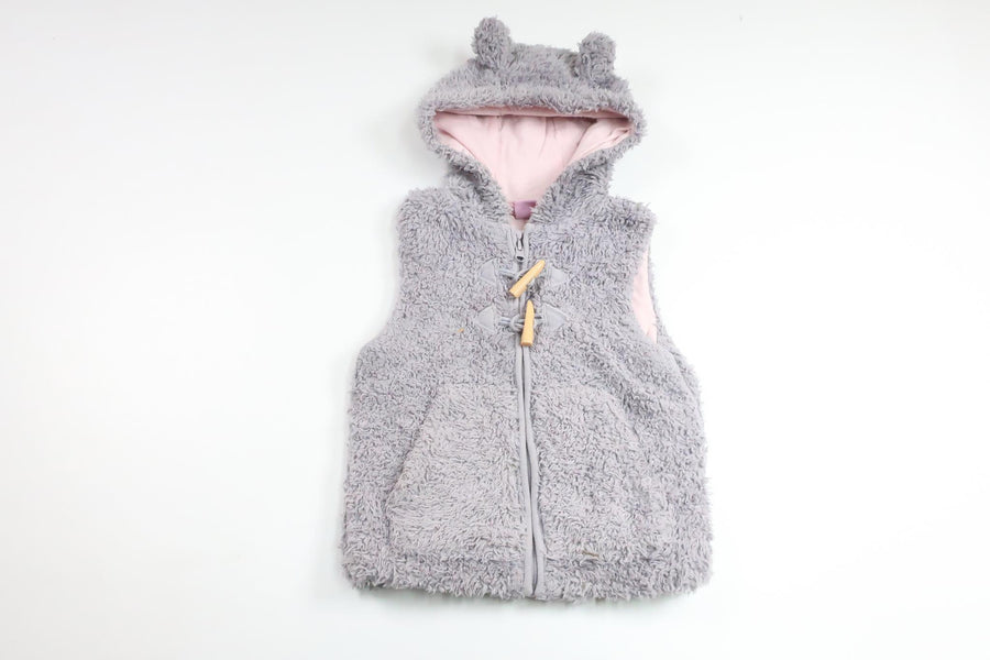 Fleeceweste von DopoDopo – Größe 80 – Grau