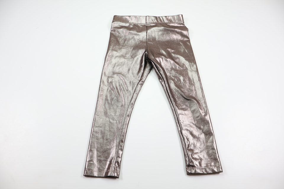 Metallic trousers from H&M - Size 92 - Grey