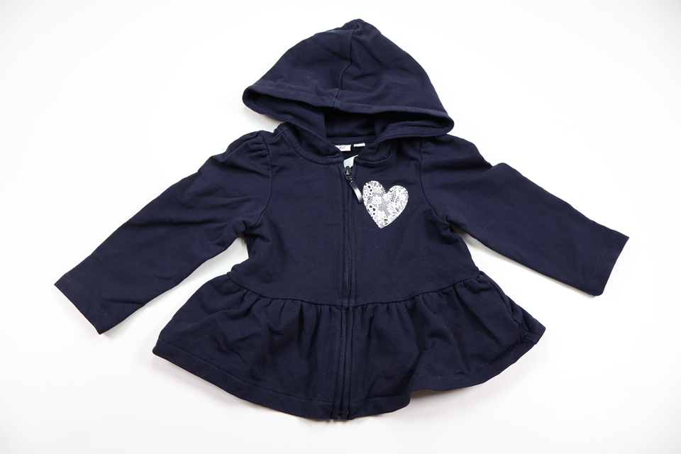 Blukids hoodie - Size 74 - Navy blue