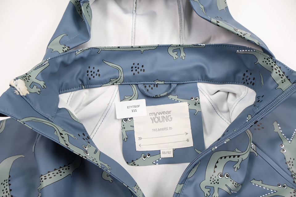 Rain jacket from My Wear Young - Size 86/92 - Blue