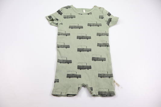 Ribbed jumpsuit from Bobo Choses - Size 86/92 - Green