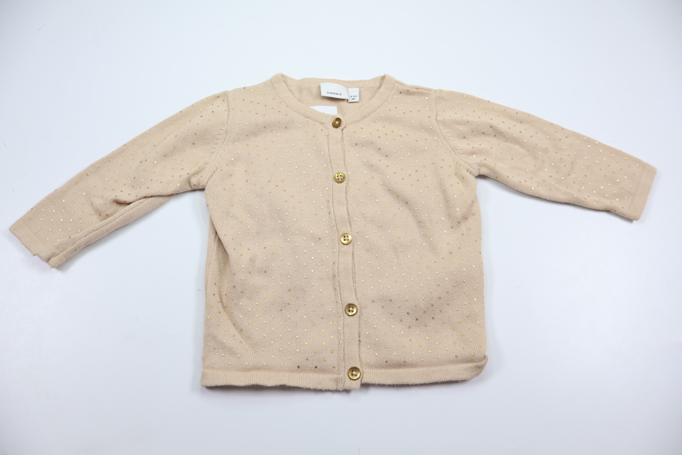 Knitted cardigan from Name It - Size 68 - Beige