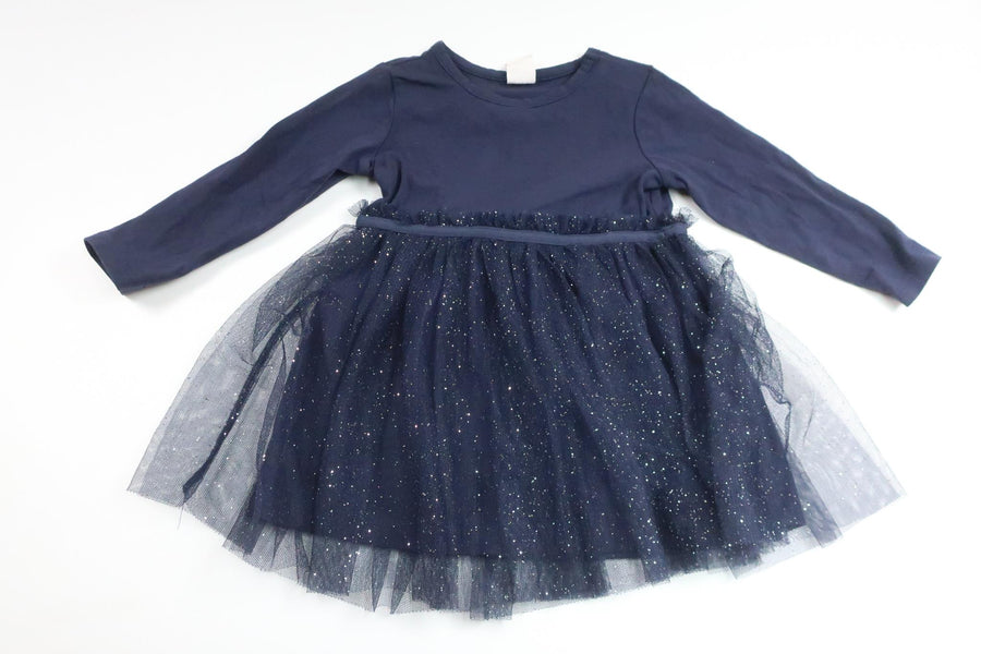 Kleid von H&MM - Größe 74 - Marineblau