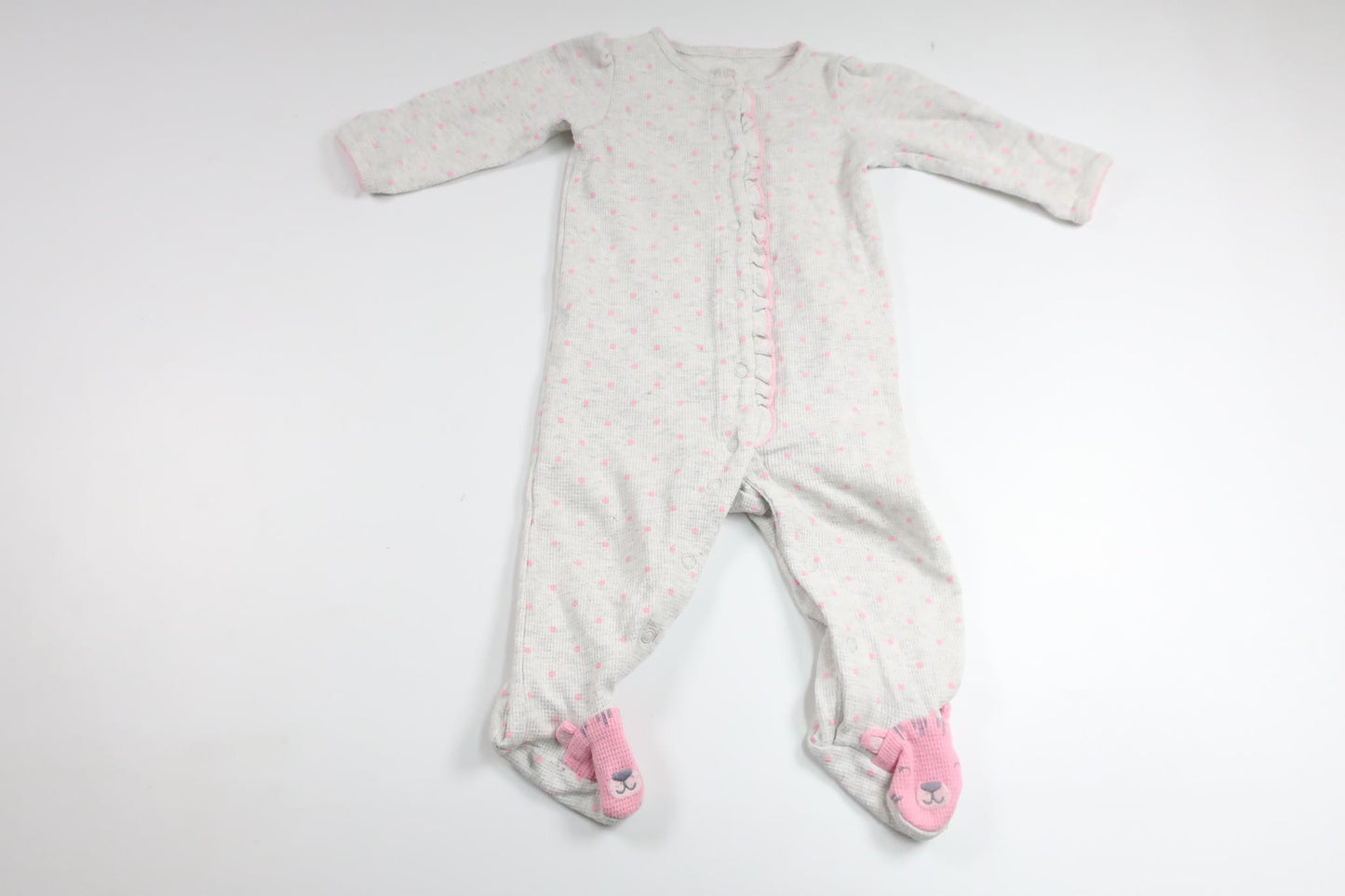 Pyjama von Carter's – Größe 68/74 – Grau