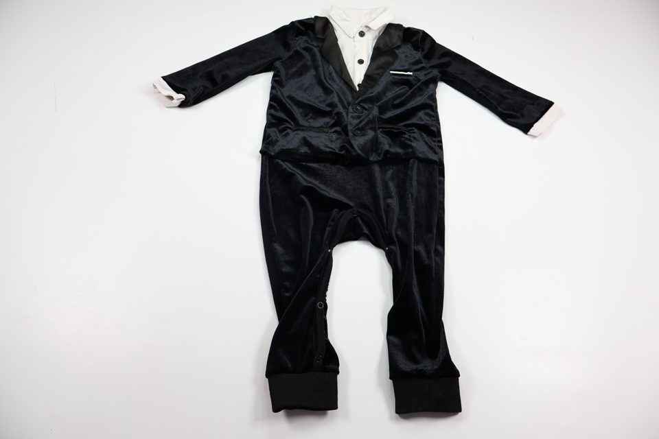 "Smoking" Jumpsuit from The Tiny Universe - Size 80 - Black