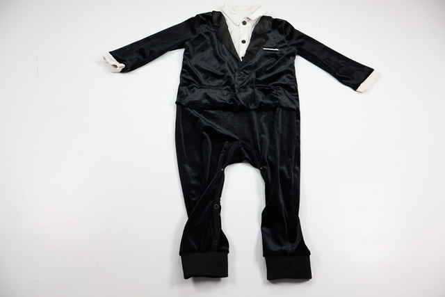 "Smoking" Jumpsuit from The Tiny Universe - Size 80 - Black