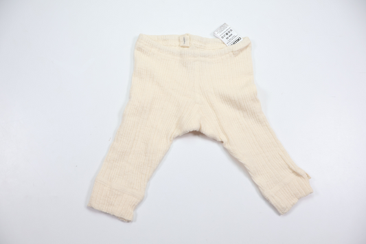 Trousers in 100% organic merino wool from Dilling - Size 50/56 - Off-white