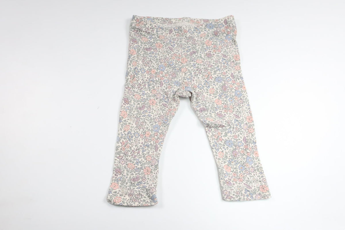 Trousers with flowers from H&M - Size 68/74 - Multi