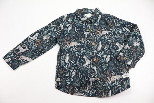 Shirt from Newbie - Size 86 - Navy blue