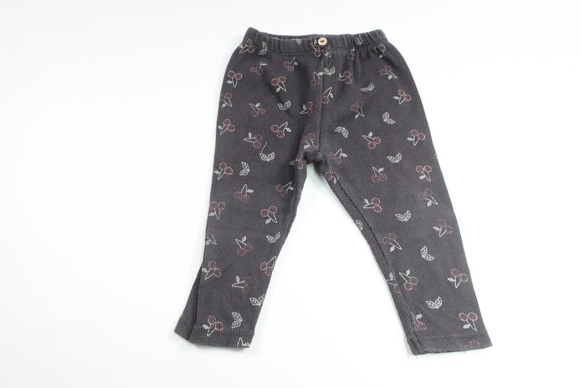 Ribbed trousers from Zara - Size 68 - Grey