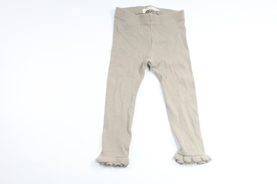 Gerippte Hose von Lil'Atelier – Größe 80 – Grün