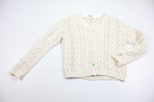 Knitted cardigan from H&M - Size 110/116 - Off-white
