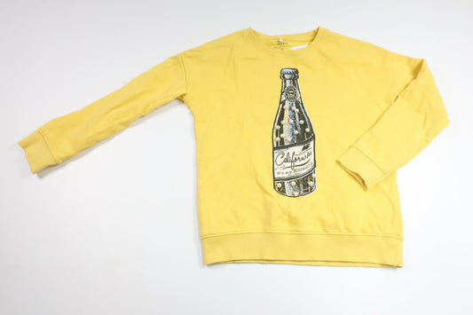 Sweatshirt von Name It – Größe 122/128 – Gelb