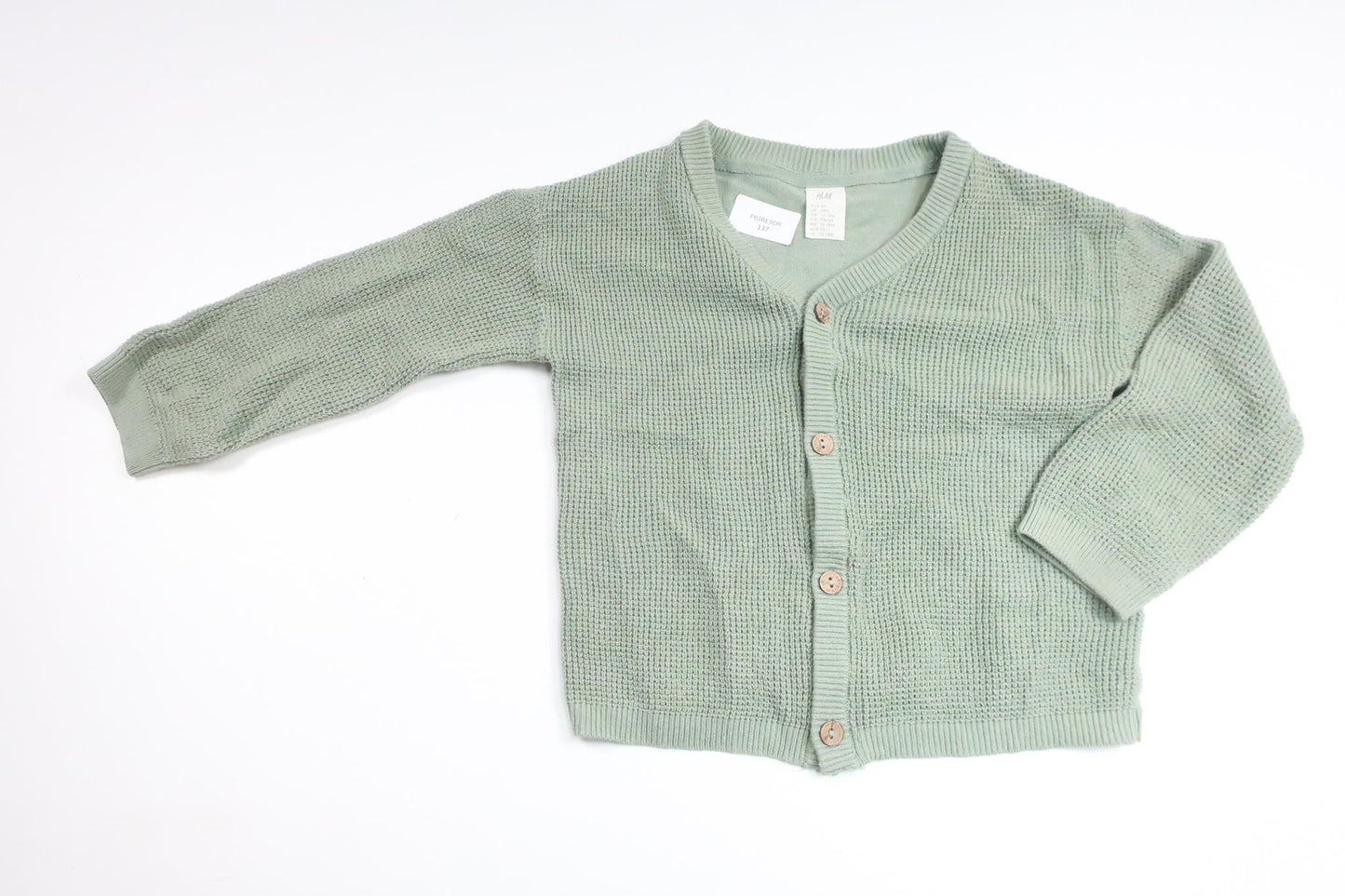 Knitted cardigan from H&M - Size 86 - Green
