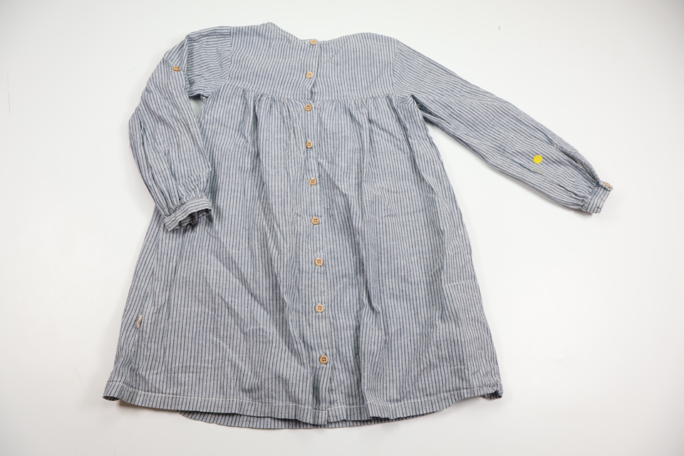 Striped dress from Wheat - Size 110 - Blue