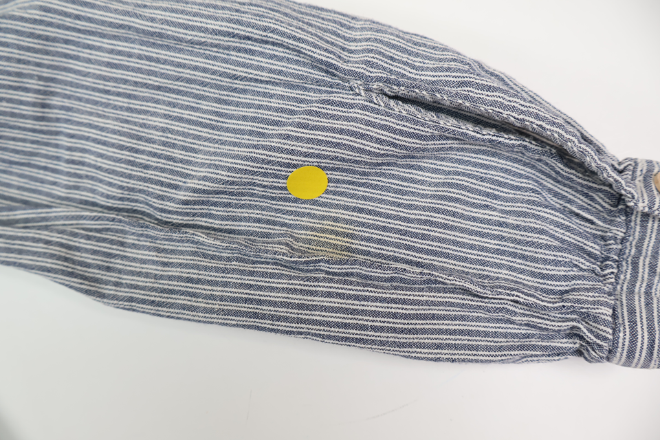 Striped dress from Wheat - Size 110 - Blue