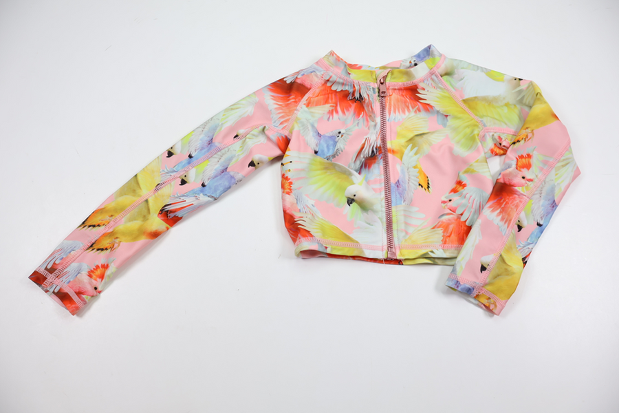 UV top - Cropped - from Molo - Size 98/104 - Pink