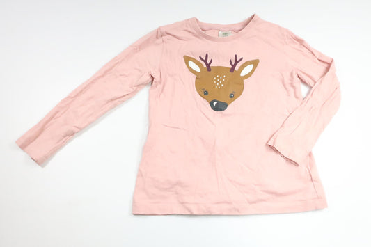 Pyjamaoberteil von Lindex – Größe 122/128 – Rosa