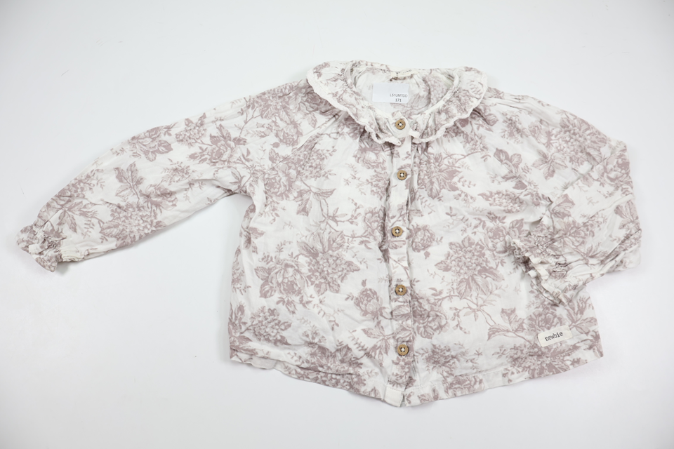 Floral tunic from Newbie - Size 92 - White