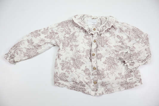 Floral tunic from Newbie - Size 92 - White