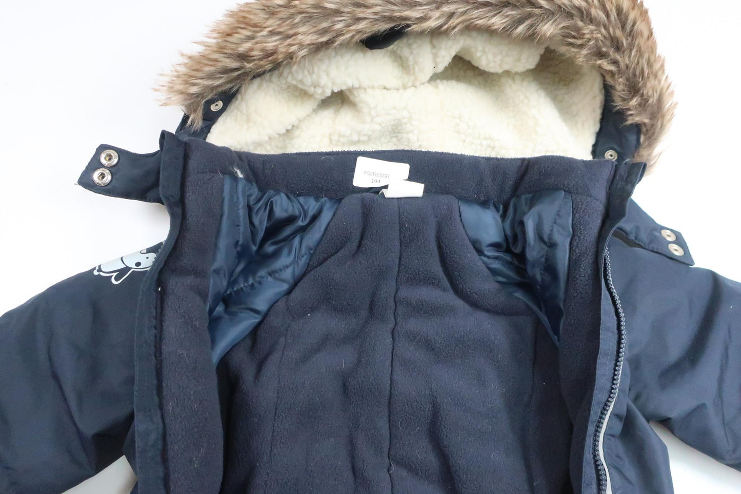 Winteroveralls von H&M - Größe 92 - Marineblau