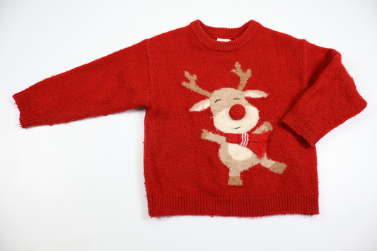 Knitted sweater from Zara - Size 92 - Red
