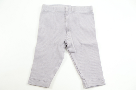 Ribbed trousers from ICA I Love Eco - Size 50 - Grey