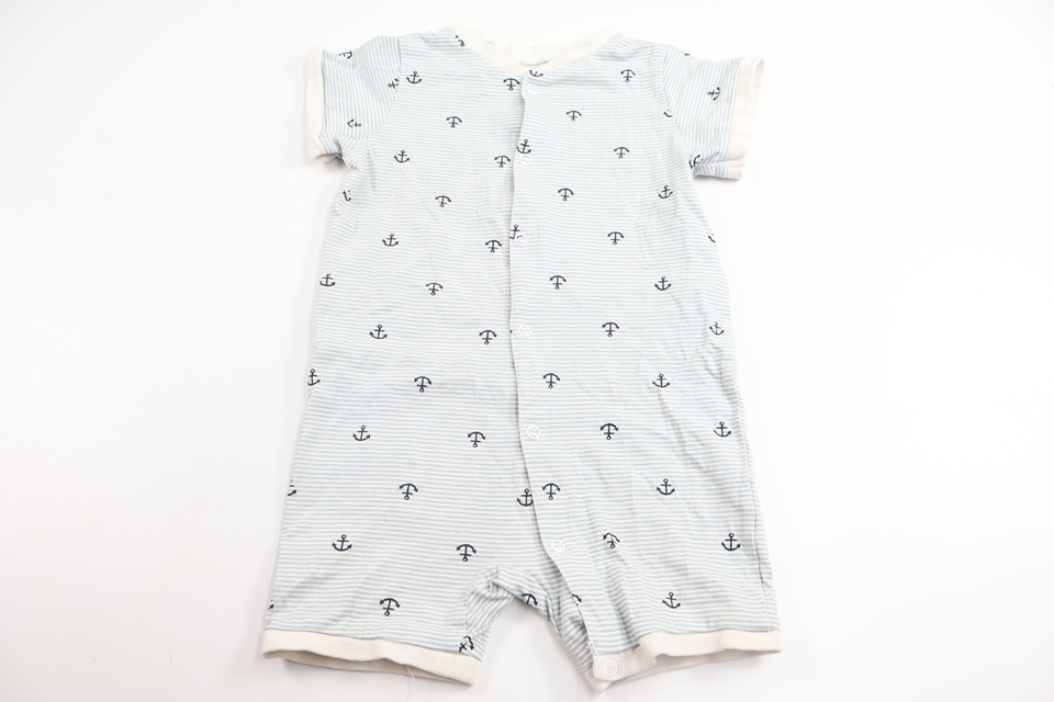 Randig pyjamas från H&M - Storlek 80 - Blå