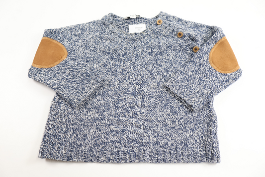 Knitted sweater from Åhléns - Size 80 - Navy blue