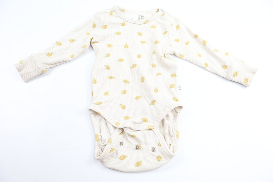 Ribbed lemon bodysuit from BEBE - Size 60 - Off-white