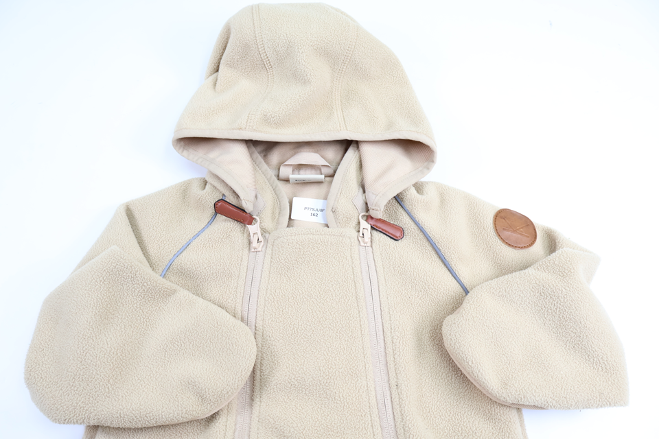 Vindfleeceoverall från Kuling - Storlek 80 - Beige