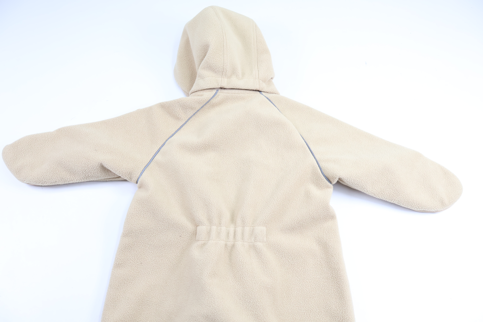 Vindfleeceoverall från Kuling - Storlek 80 - Beige