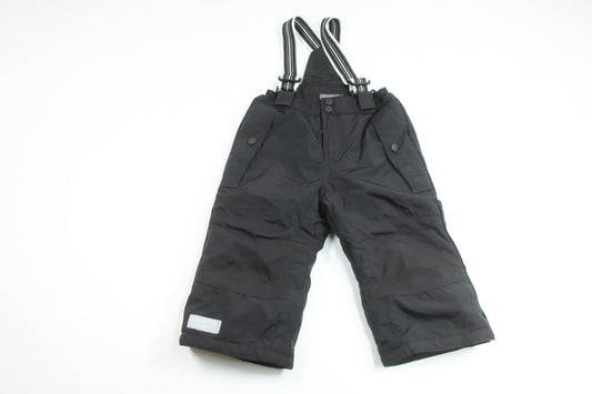 Coveralls with suspenders from H&M - Size 86 - Black